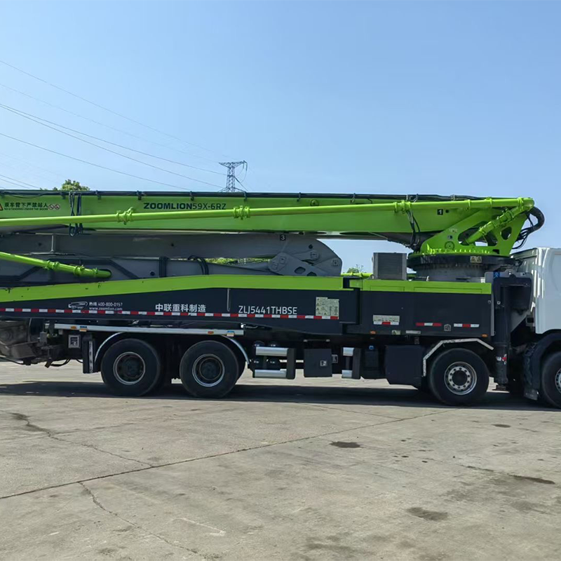 2021 год, 59 м, Zoomlion, Scania